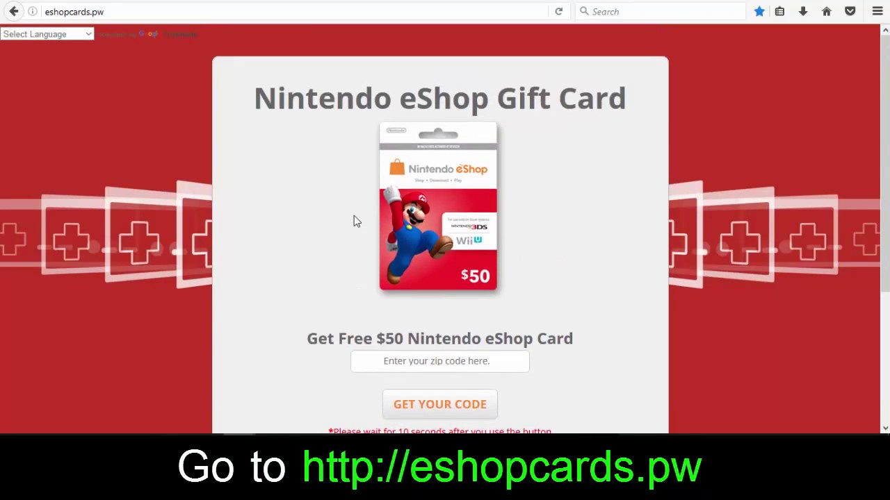 Nintendo eshop card codes unused 2019